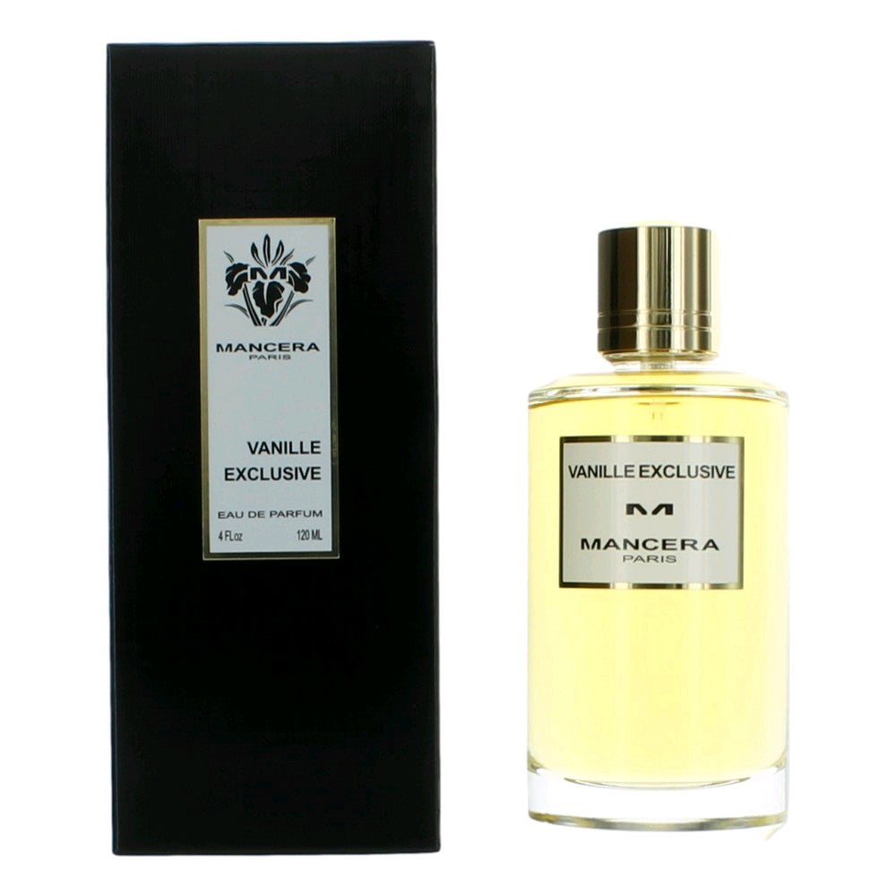 Bottle of Mancera Vanille Exclusif by Mancera, 4 oz Eau De Parfum Spray for Unisex